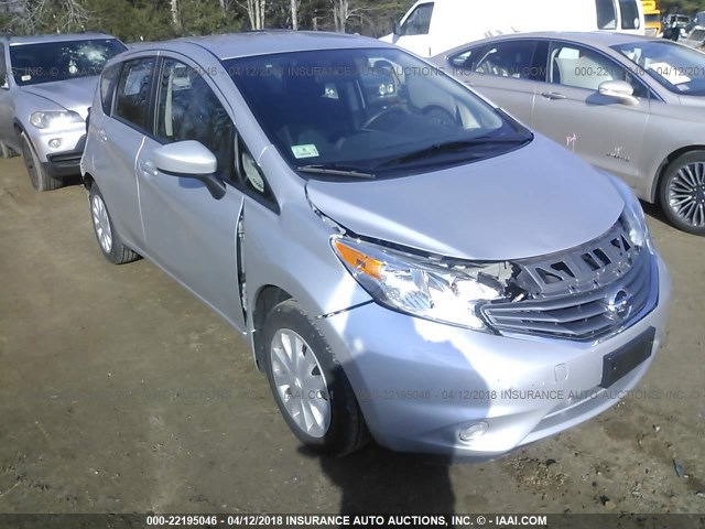 3N1CE2CP9GL377090 - 2016 NISSAN VERSA NOTE S/S PLUS/SV/SL/SR SILVER photo 1