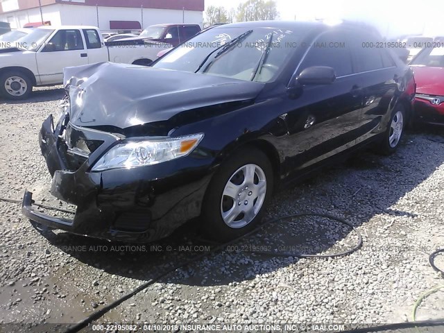 4T4BF3EK3BR202217 - 2011 TOYOTA CAMRY SE/LE/XLE BLACK photo 2