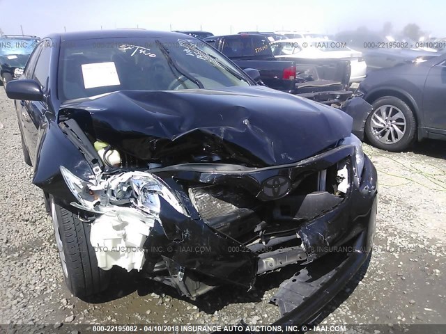 4T4BF3EK3BR202217 - 2011 TOYOTA CAMRY SE/LE/XLE BLACK photo 6
