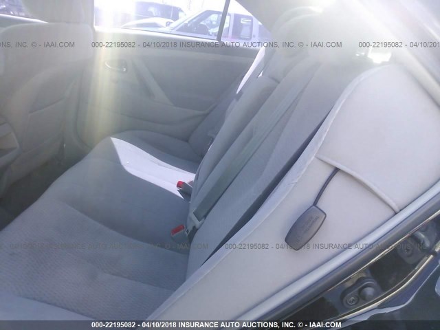 4T4BF3EK3BR202217 - 2011 TOYOTA CAMRY SE/LE/XLE BLACK photo 8