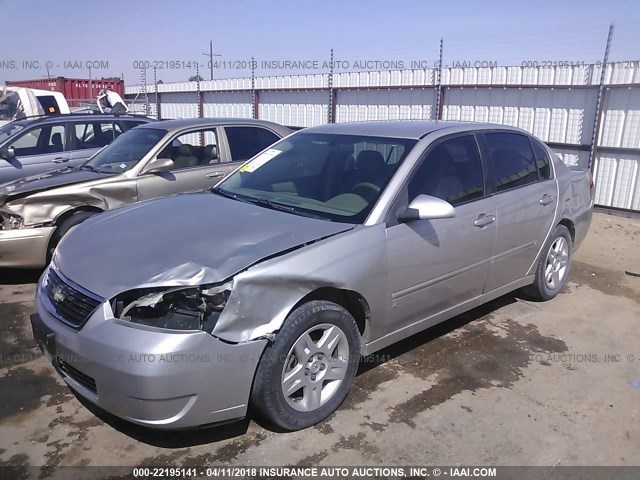 1G1ZT58NX8F115752 - 2008 CHEVROLET MALIBU LT/CLASSIC SILVER photo 2