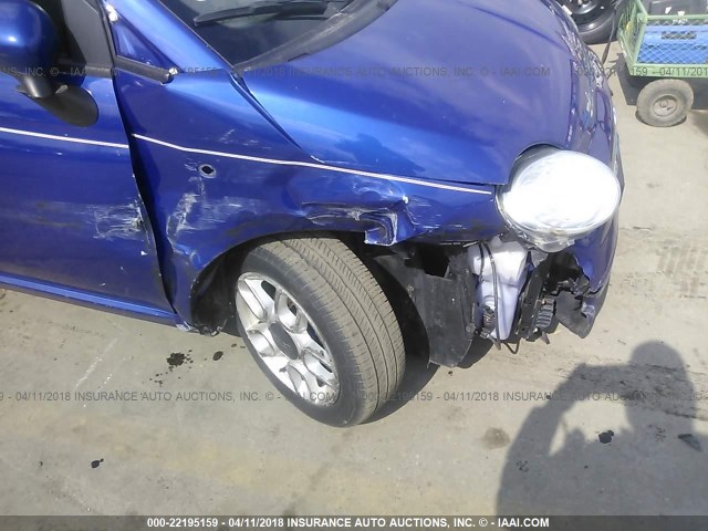 3C3CFFAR6DT739897 - 2013 FIAT 500 POP BLUE photo 6