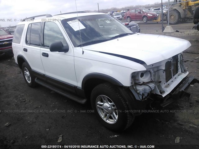 1FMZU73K43ZB52084 - 2003 FORD EXPLORER XLT/XLT SPORT/NBX WHITE photo 1