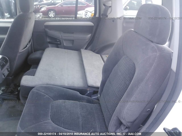 1FMZU73K43ZB52084 - 2003 FORD EXPLORER XLT/XLT SPORT/NBX WHITE photo 8