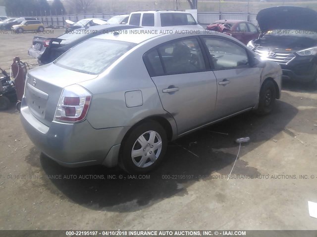 3N1AB61E99L643980 - 2009 NISSAN SENTRA 2.0/2.0S/2.0SL GRAY photo 4