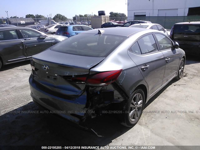 5NPD84LF9JH304434 - 2018 HYUNDAI ELANTRA SEL/VALUE/LIMITED GRAY photo 6