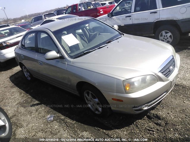 KMHDN46D95U939096 - 2005 HYUNDAI ELANTRA GLS/GT GOLD photo 1