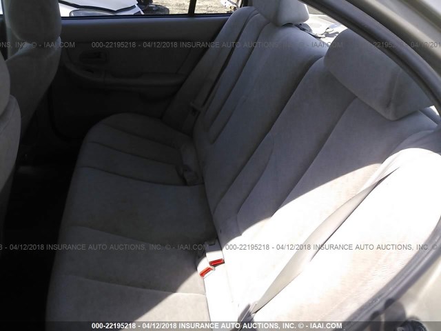 KMHDN46D95U939096 - 2005 HYUNDAI ELANTRA GLS/GT GOLD photo 8