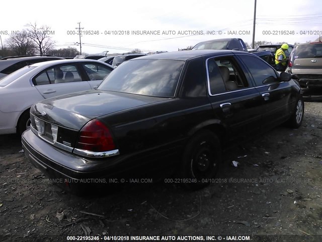 2FDFP74W57X133614 - 2007 FORD CROWN VICTORIA LX/SPORT BLACK photo 4