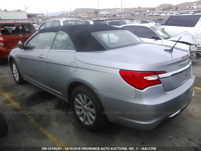 1C3BCBEB9EN157935 - 2014 CHRYSLER 200 TOURING SILVER photo 3