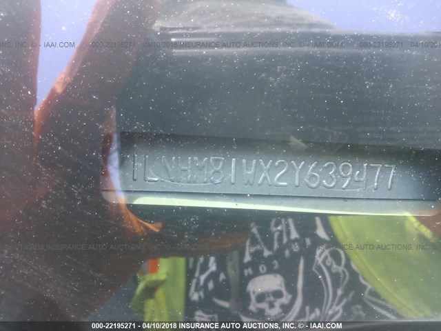 1LNHM81WX2Y639477 - 2002 LINCOLN TOWN CAR EXECUTIVE Серебристый фото 9