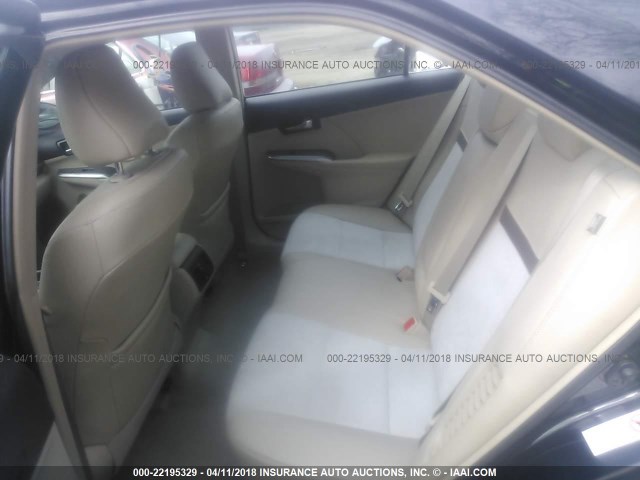 4T1BD1FK5CU051840 - 2012 TOYOTA CAMRY HYBRID/LE/XLE 黑色 照片 8