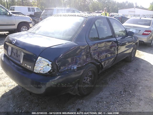 3N1CB51D65L537071 - 2005 NISSAN SENTRA 1.8/1.8S BLUE photo 4