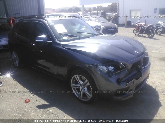 WBAVM1C56DVW45622 - 2013 BMW X1 SDRIVE28I GRAY photo 1