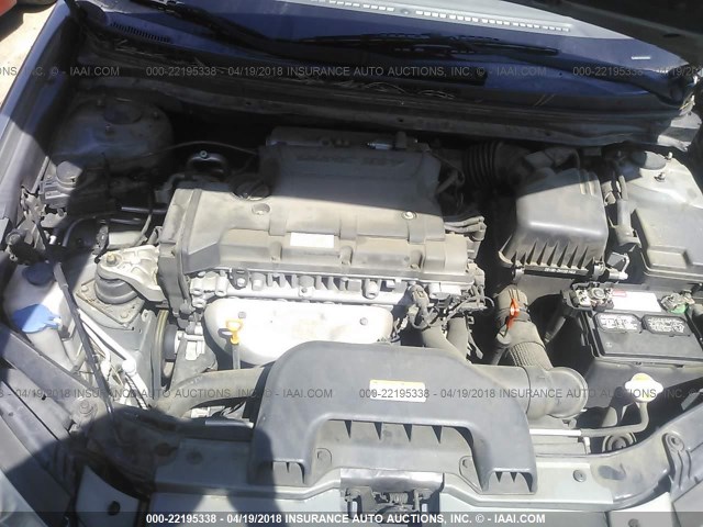 KMHDU4AD3AU942550 - 2010 HYUNDAI ELANTRA BLUE/GLS/SE Boz foto 10