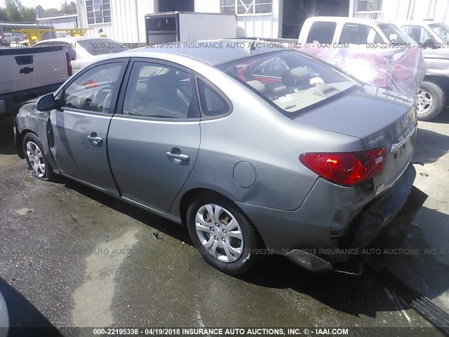 KMHDU4AD3AU942550 - 2010 HYUNDAI ELANTRA BLUE/GLS/SE Boz foto 3