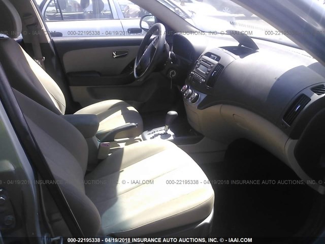 KMHDU4AD3AU942550 - 2010 HYUNDAI ELANTRA BLUE/GLS/SE Boz foto 5