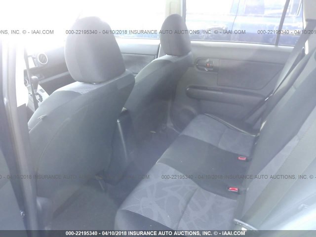 JTLZE4FE3DJ046820 - 2013 TOYOTA SCION XB BLUE photo 8