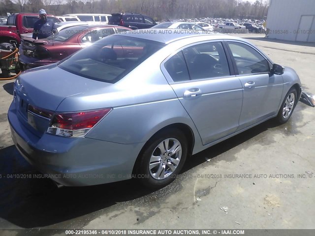 1HGCP2F49BA081173 - 2011 HONDA ACCORD LXP SILVER photo 4