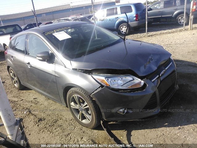 1FADP3K24EL396068 - 2014 FORD FOCUS SE GRAY photo 1