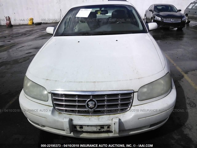 W06VR52R7XR142583 - 1999 CADILLAC CATERA WHITE photo 6