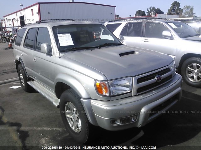 JT3GN86R4Y0177199 - 2000 TOYOTA 4RUNNER SR5 SILVER photo 1