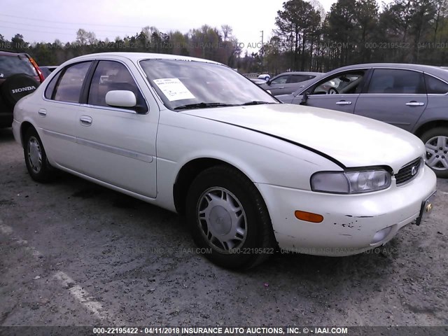 JNKAY21DXTM301073 - 1996 INFINITI J30 WHITE photo 1