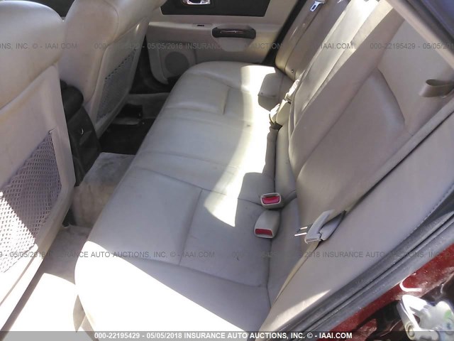 1G6DM57N030151979 - 2003 CADILLAC CTS BURGUNDY photo 8