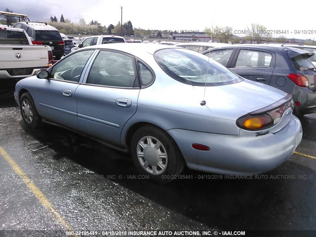 1FALP51U1VA188073 - 1997 FORD TAURUS G BLUE photo 3