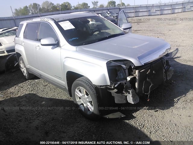 2GKALMEK0C6130373 - 2012 GMC TERRAIN SLE SILVER photo 1