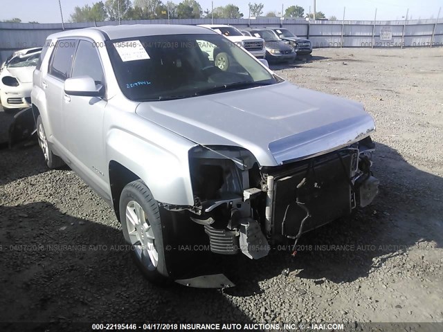 2GKALMEK0C6130373 - 2012 GMC TERRAIN SLE SILVER photo 6