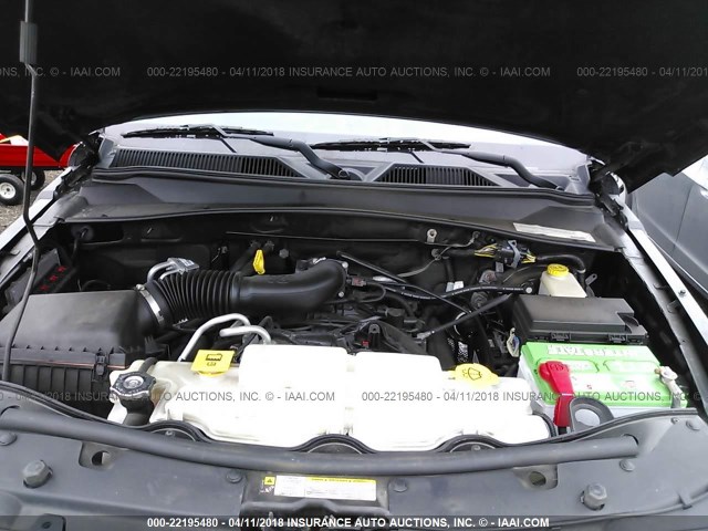 1C4PJMAK3CW167988 - 2012 JEEP LIBERTY SPORT 黑色 照片 10