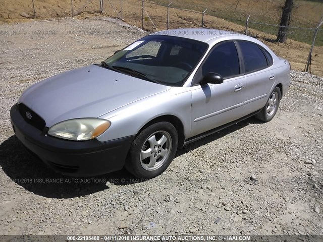 1FAFP53285A122094 - 2005 FORD TAURUS SE SILVER photo 2