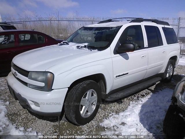 1GNET16S736119216 - 2003 CHEVROLET TRAILBLAZER EXT WHITE photo 2