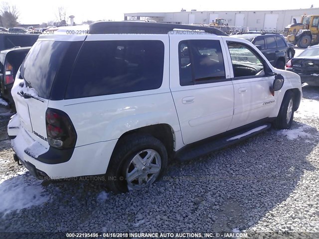 1GNET16S736119216 - 2003 CHEVROLET TRAILBLAZER EXT WHITE photo 4