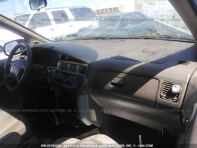 4T3ZF13C3YU254469 - 2000 TOYOTA SIENNA LE/XLE GOLD photo 5