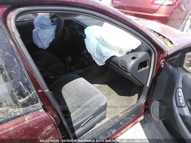 1G2WK52J42F230216 - 2002 PONTIAC GRAND PRIX SE MAROON photo 5