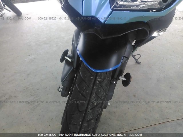 JKAEX8A17GDA27803 - 2016 KAWASAKI EX300 A BLUE photo 5