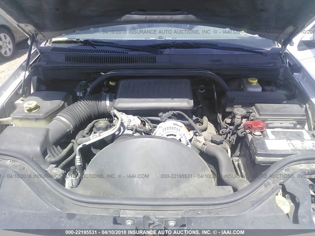 1J8HS48N85C539145 - 2005 JEEP GRAND CHEROKEE LAREDO/COLUMBIA/FREEDOM 银色 照片 10