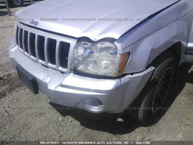 1J8HS48N85C539145 - 2005 JEEP GRAND CHEROKEE LAREDO/COLUMBIA/FREEDOM 银色 照片 6