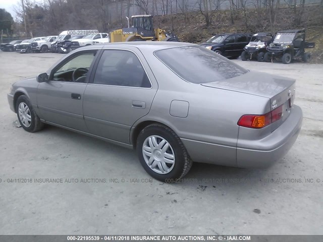 4T1BG22K01U098483 - 2001 TOYOTA CAMRY CE/LE/XLE 灰色 照片 3
