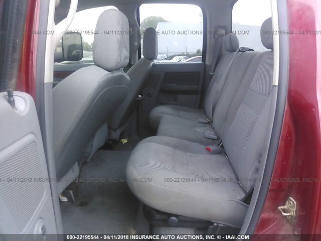 3D7KS28C16G196683 - 2006 DODGE RAM 2500 ST/SLT/LARAMIE 勃艮第红 照片 8