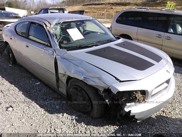 2B3KA43R77H622903 - 2007 DODGE CHARGER SE/SXT SILVER photo 1