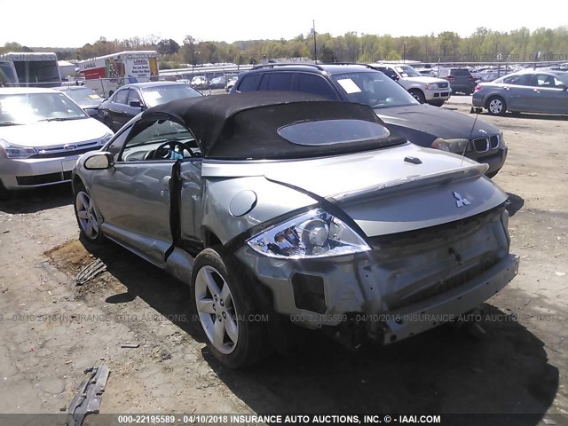 4A3AL25F68E030636 - 2008 MITSUBISHI ECLIPSE SPYDER GS GREEN photo 3