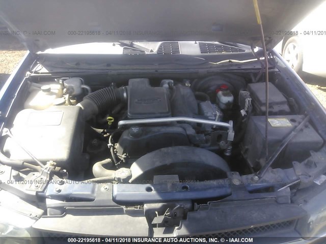 1GNET16S656106573 - 2005 CHEVROLET TRAILBLAZER EXT LS/EXT LT 蓝色 照片 10