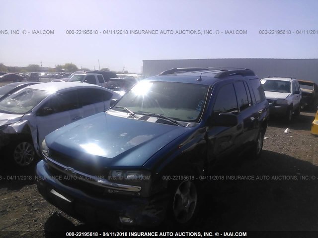 1GNET16S656106573 - 2005 CHEVROLET TRAILBLAZER EXT LS/EXT LT 蓝色 照片 2