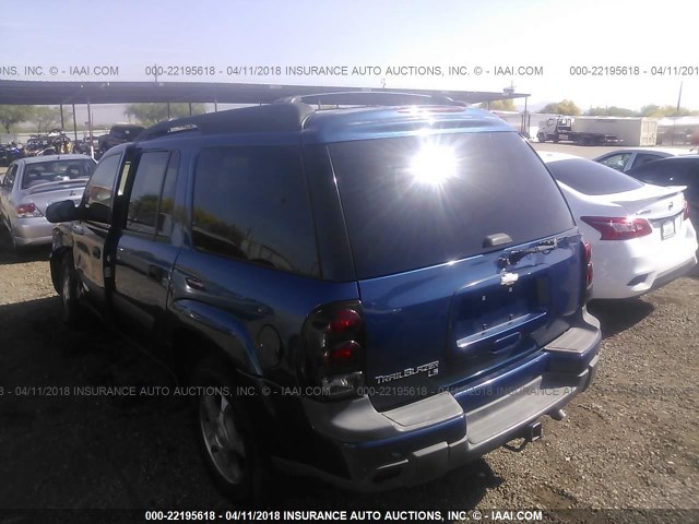 1GNET16S656106573 - 2005 CHEVROLET TRAILBLAZER EXT LS/EXT LT 蓝色 照片 3