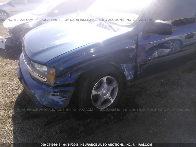 1GNET16S656106573 - 2005 CHEVROLET TRAILBLAZER EXT LS/EXT LT 蓝色 照片 6