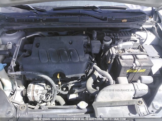 3N1AB61E89L695343 - 2009 NISSAN SENTRA 2.0/2.0S/2.0SL SILVER photo 10