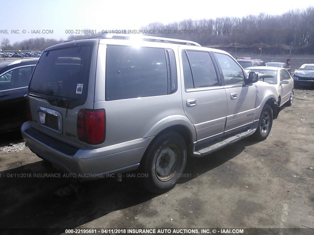 5LMFU28A6YLJ34652 - 2000 LINCOLN NAVIGATOR GOLD photo 4